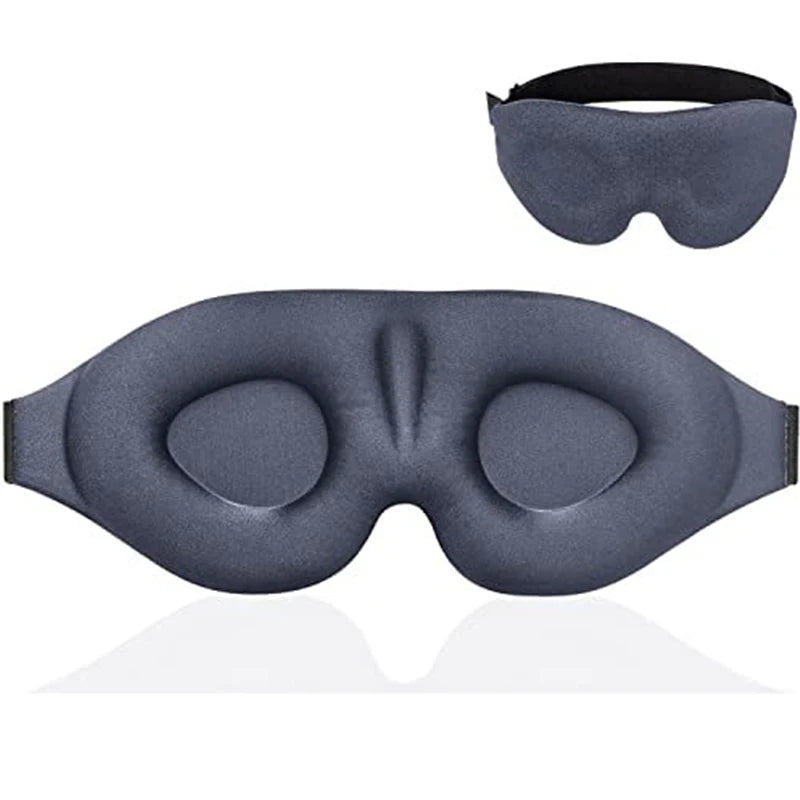 Eye Mask Blindfold for Unisex Soft Tiredness Relief Eye Cover Natural Sleeping Blind Eye Patch Skin Care Tool