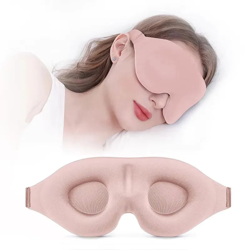 Eye Mask Blindfold for Unisex Soft Tiredness Relief Eye Cover Natural Sleeping Blind Eye Patch Skin Care Tool
