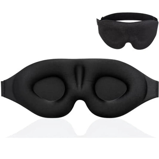 Eye Mask Blindfold for Unisex Soft Tiredness Relief Eye Cover Natural Sleeping Blind Eye Patch Skin Care Tool