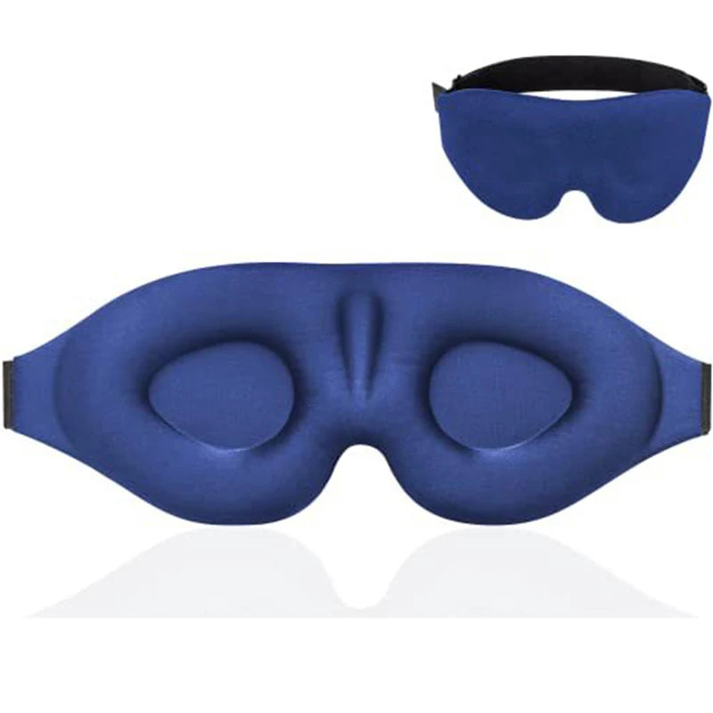 Eye Mask Blindfold for Unisex Soft Tiredness Relief Eye Cover Natural Sleeping Blind Eye Patch Skin Care Tool